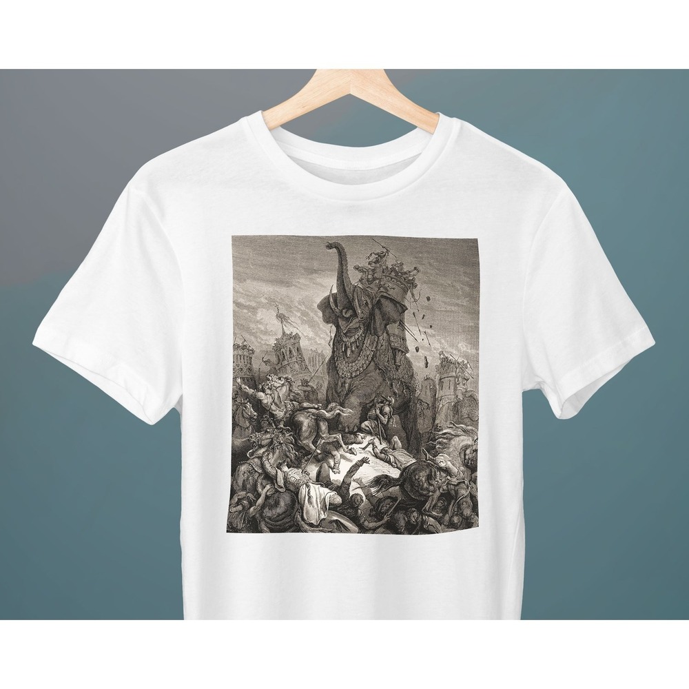 Death Of Eleazer, Gustave Dore, Unisex T-Shirt